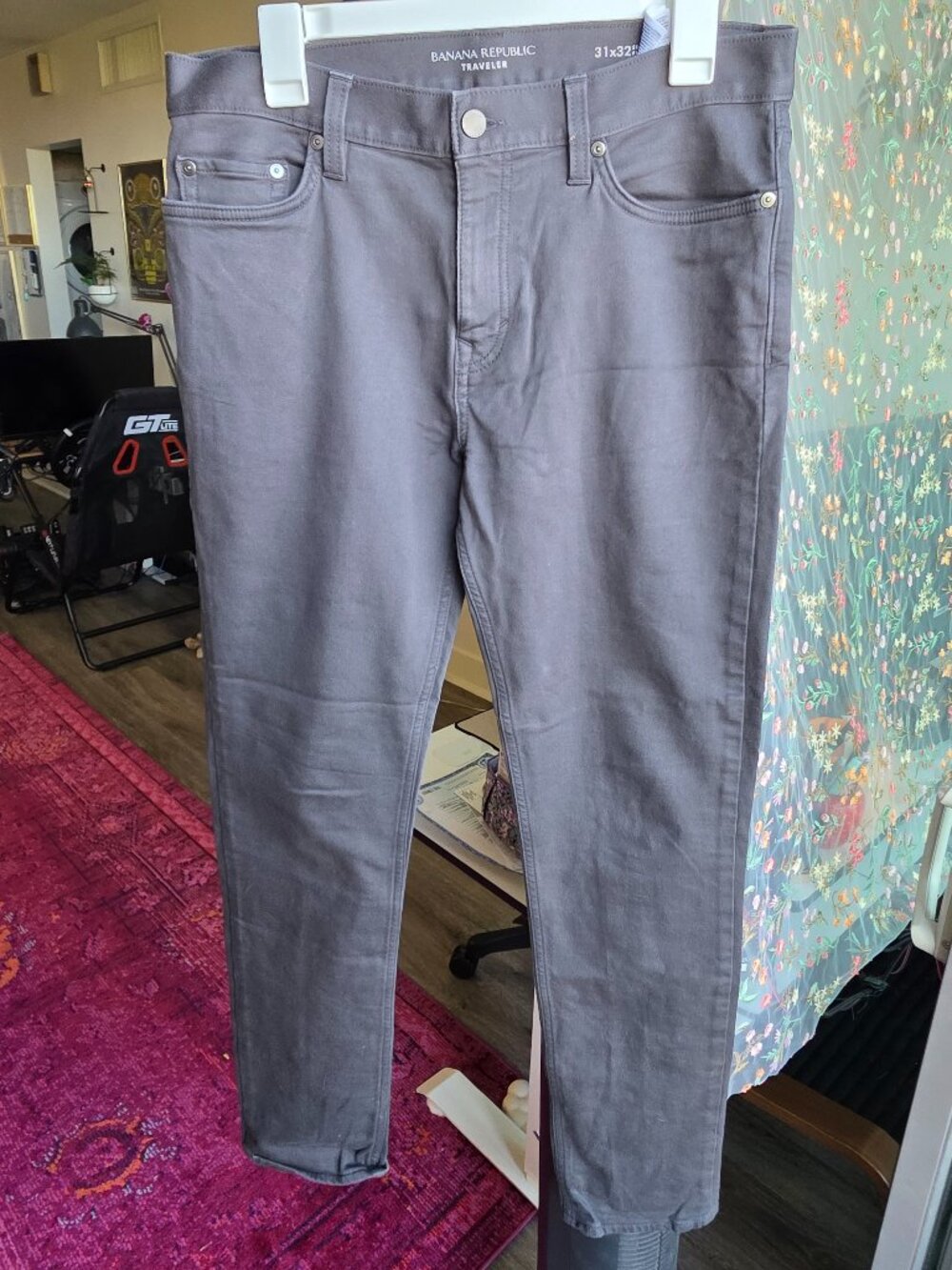 Banana Republic Slim Fit Traveler Pants 31x32